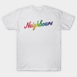 Neighbours Pride Logo T-Shirt